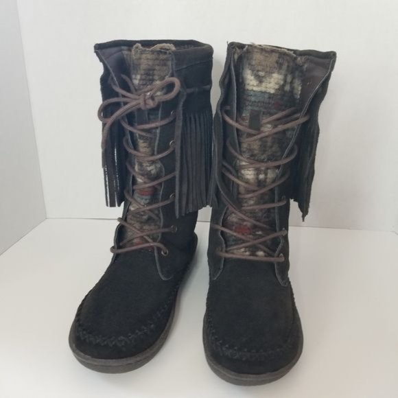 2 FOR 85 WoolRich Tassel Boots Womens Size 6 - Picture 3 of 7